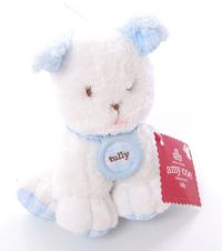 Amy Coe TULLY Dog Lovey Rattle Plush